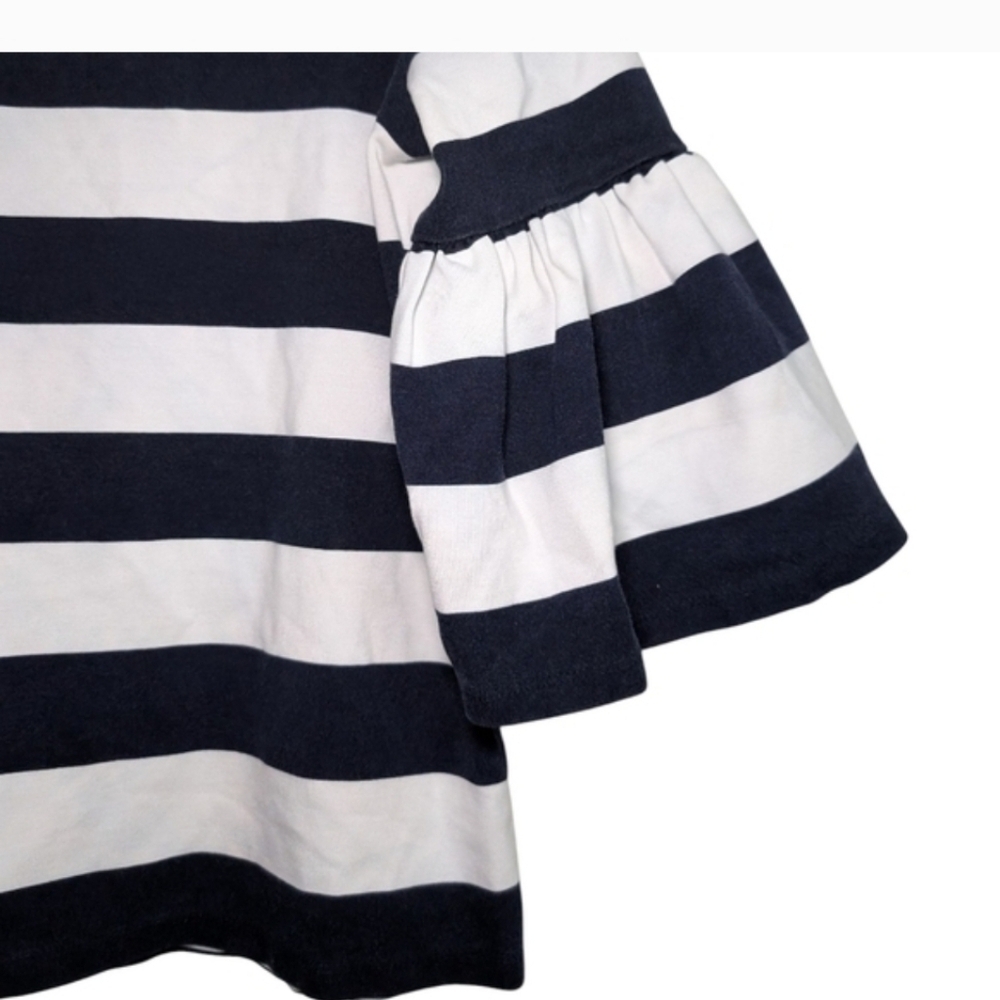 Lauren Ralph Lauren Striped Navy and White Top - Picture 4 of 6